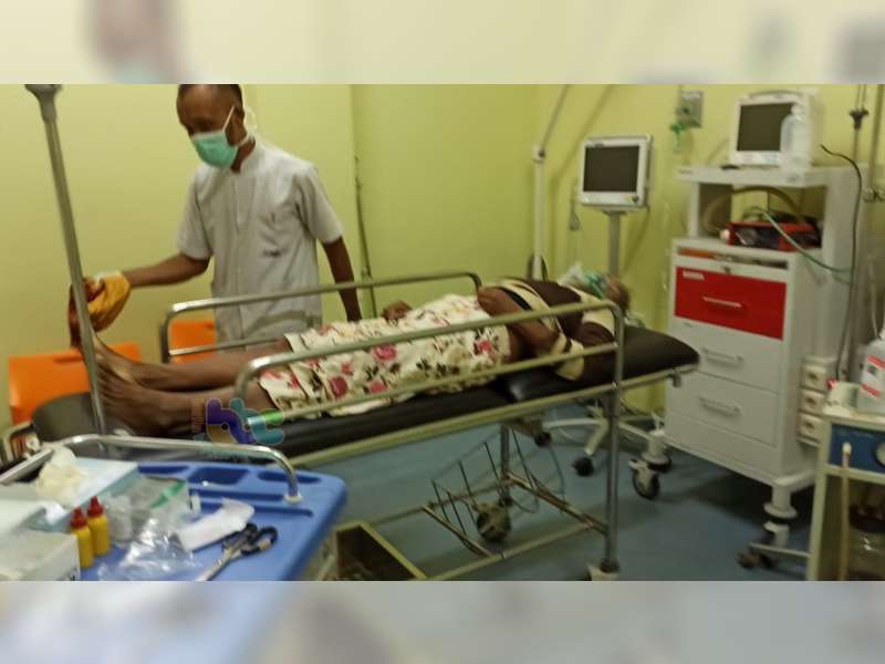 Diserempet Mobil, Pedagang Sayur Keliling di Kapas Bojonegoro, Luka Berat