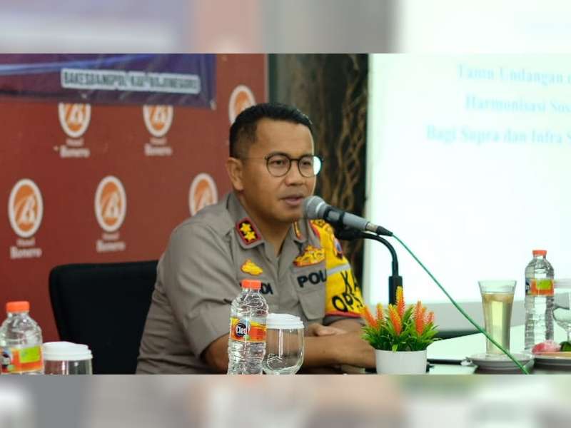 Kapolres Tegaskan Akan Tindak Perjudian dalam Pilkades Serentak di Kabupaten Bojonegoro
