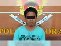 Polsek Blora Berhasil Amankan Pelaku Tipu Gelap Sepeda Motor
