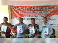 Inilah Nama dan Nomor Urut Calon Kades, Pilkades Kecamatan Purwosari Bojonegoro