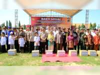 Bakti Sosial Polri di Lapangan Kridosono Blora Dihadiri Ribuan Warga
