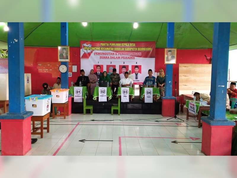 Inilah Hasil Pilkades Serentak 2020, Kecamatan Bubulan Bojonegoro