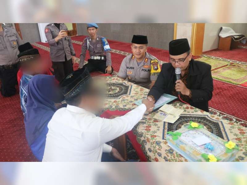 Terjerat Kasus Hukum, Pemuda di Bojonegoro Langsungkan Pernikahan di Tahanan