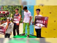 FPTI Blora Sabet Juara Umum di Ajang Panjat Tebing 'Arga Dahana Climbing'