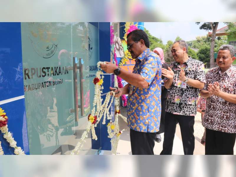 Bupati Blora Resmikan Gedung Perpustakaan Daerah 'Blora Library'