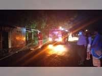 Warung Mie Ayam Milik Warga Kasiman Bojonegoro Terbakar