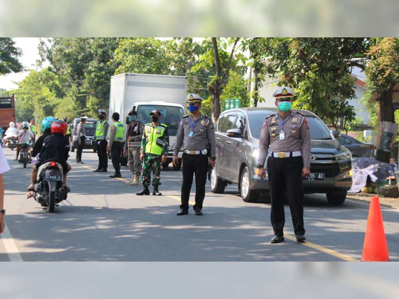 Jelang Lebaran, Polres Bojonegoro Perketat Pengamanan Jalur Perbatasan Jatim-Jateng