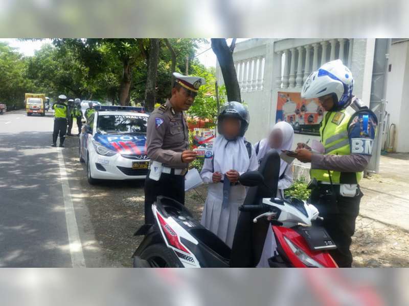 Polres Bojonegoro Imbau agar Anak di Bawah Umur Jangan Diijinkan Kendarai Kendaraan Bermotor