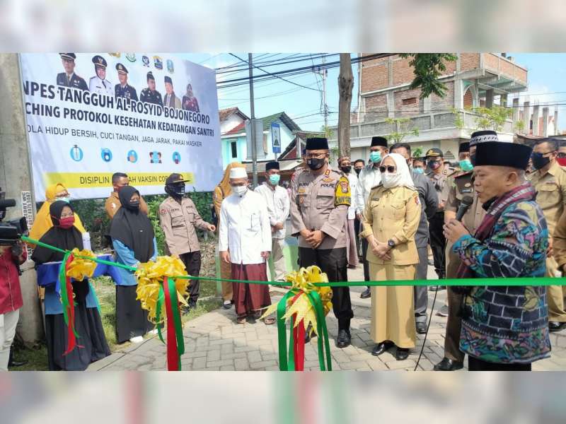 Ponpes Tangguh, Upaya Polres Bojonegoro Bangun Disiplin di Lingkungan Pondok Pesantren
