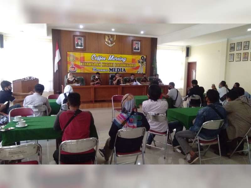 Kejaksaan Negeri Bojonegoro Gelar Coffee Morning Bersama Awak Media