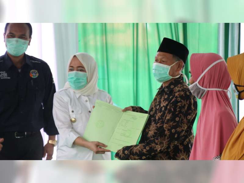 Realisasi Target PTSL 2020 Kabupaten Bojonegoro Tempati Urutan Kedua Se Jawa Timur