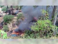 Mesin Penambang Minyak Sumur Tua di Kedewan Bojonegoro Terbakar, Kerugian Rp 150 Juta