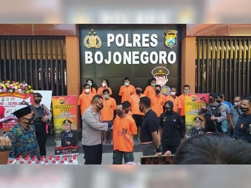 Polres Bojonegoro Amankan Ketua Pokmas di Gayam, Atas Dugaan Tindak Pidana Korupsi