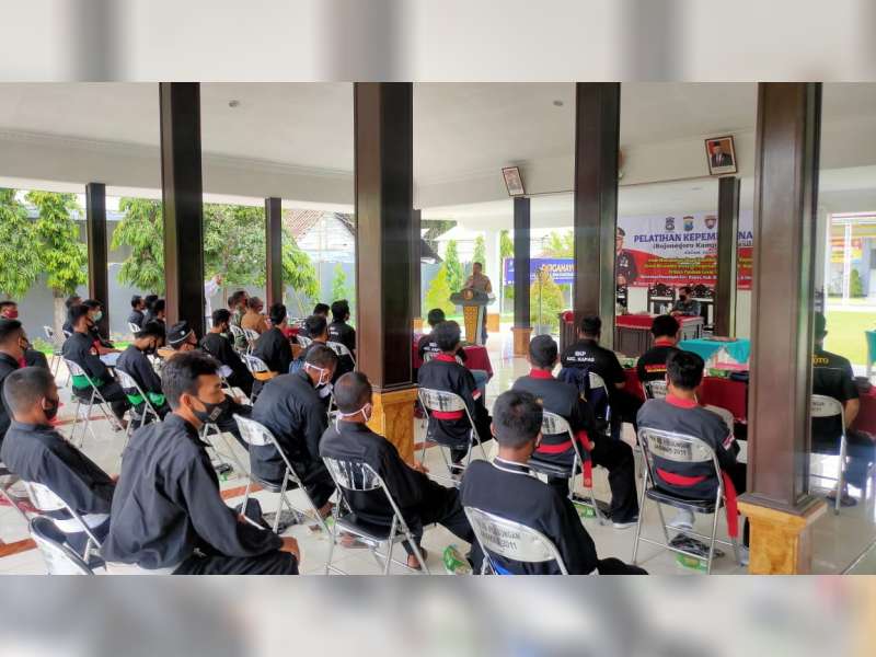 Cegah Paham Radikalisme, Polres Bojonegoro Gelar Pelatihan Kepimpinan pada Perguruan Silat