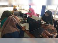 Utamakan Protokol Kesehatan, Perpustakaan Blora Jadi Tempat Favorit Belajar Daring