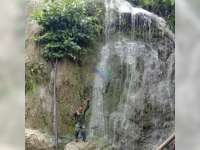 Keindahan Air Terjun di Dusun Mboti Tambakrejo Bojonegoro yang Masih Tersembuyi
