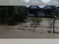 Puluhan Rumah Warga di Kecamatan Gondang Bojonegoro Tergenang Banjir