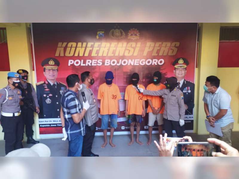Polres Bojonegoro Kembali Tangkap 3 Anak Pelaku Pengeroyokan
