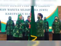 Pengurus DPC Gerakan Wanita Sejahtera Kabupaten Blora Dilantik