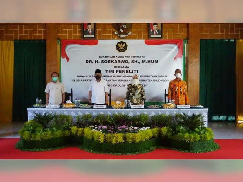 Watimpres 'Pakde Karwo' Lakukan Kunjungan Kerja ke Desa Prayungan, Bojonegoro