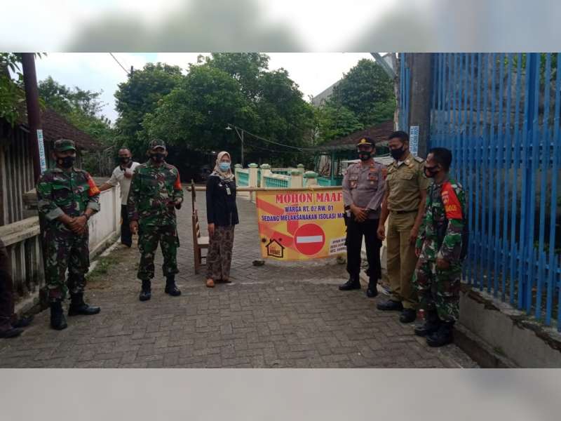 45 Orang di Sambong, Blora, Terpapar COVID-19, Petugas Gabungan Gencarkan Tindakan Pencegahan