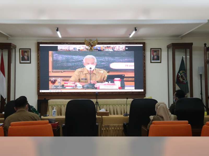 Gubernur Ganjar Pranowo Minta Bupati dan Walikota di Jateng Pantau Ketersediaan Oksigen