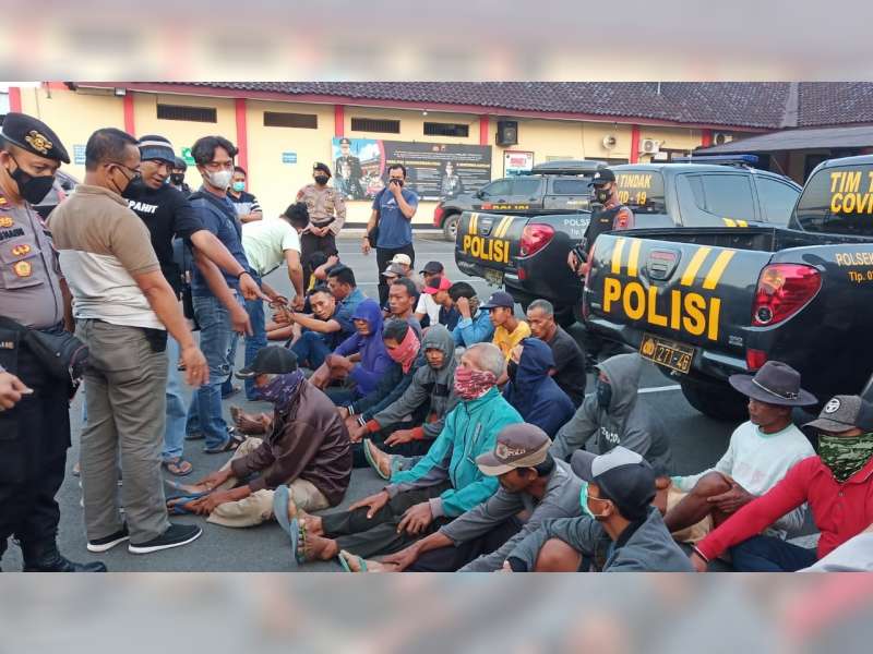 Sebar Selebaran Bernada Provokasi, 24 Orang Warga Blora Diamankan Polisi