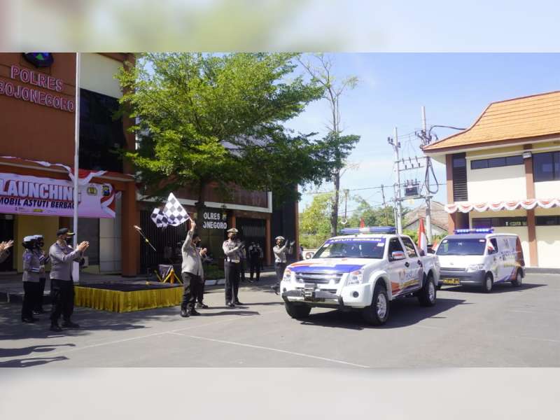 Peduli di Tengah Pandemi, Polres Bojonegoro Luncurkan Mobil ASTUTI Berbagi