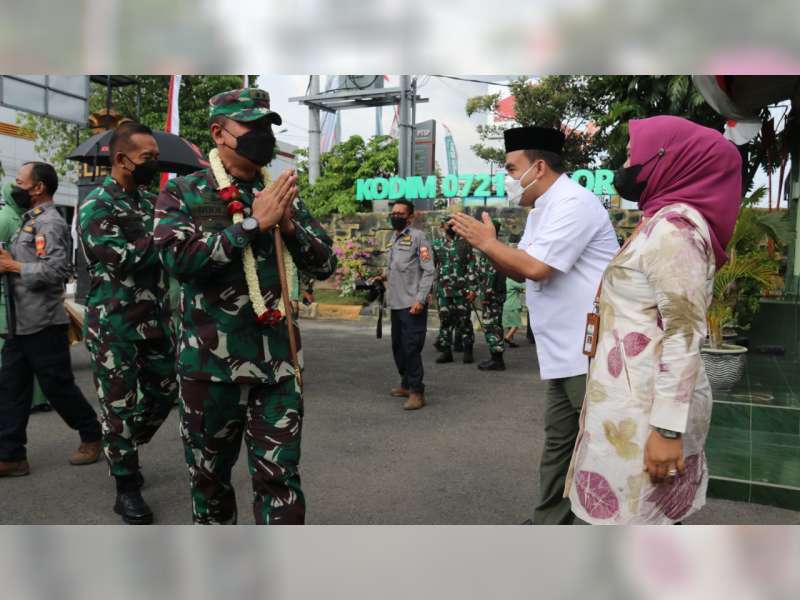Kunjungi Blora, Pangdam IV Diponegoro Apresiasi Penanganan COVID-19 di Blora