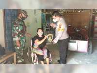 Polres Blora Salurkan Bantuan Sosial dari Kabareskrim Polri