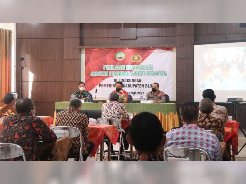 Pemkab Blora Gelar Penilaian Kompetensi Jabatan Pimpinan Tinggi Pratama