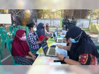 Ratusan Pelajar di Blora Antusias Ikuti Vaksinasi Corona