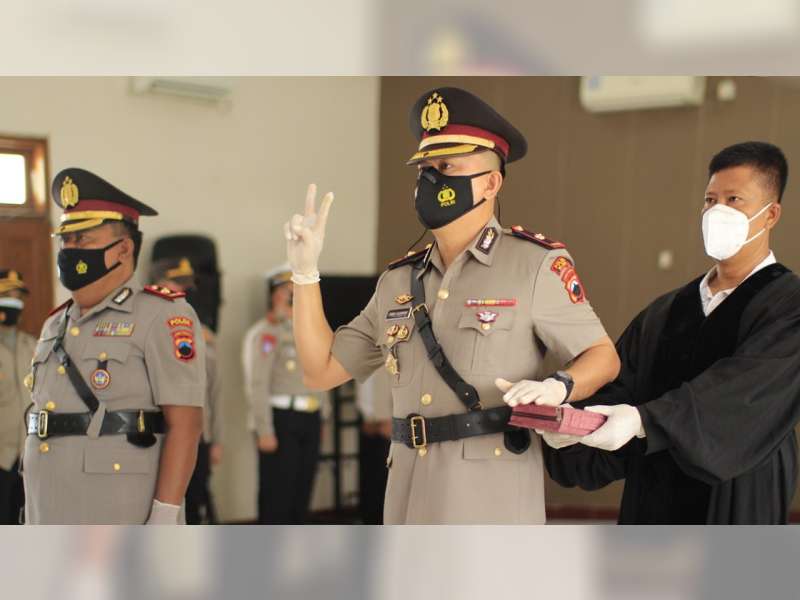 Serah Terima Jabatan Wakapolres Blora Berlangsung Khidmat dan Sederhana