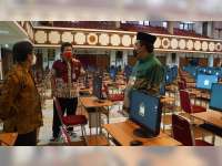 Bupati Pantau Pelaksanaan Tes CAT Calon ASN Pemkab Blora