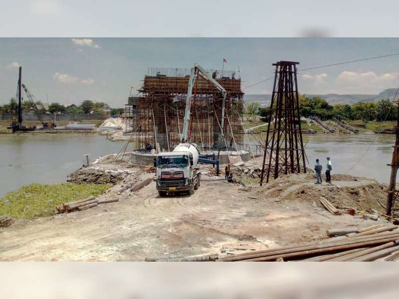 Jembatan Kanor-Rengel, Penghubung Bojonegoro-Tuban, Ditargetkan Selesai Tepat Waktu