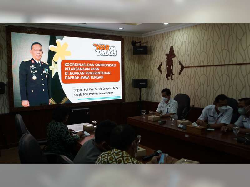 BNNP Jateng Matangkan Rencana Pendirian BNNK Blora