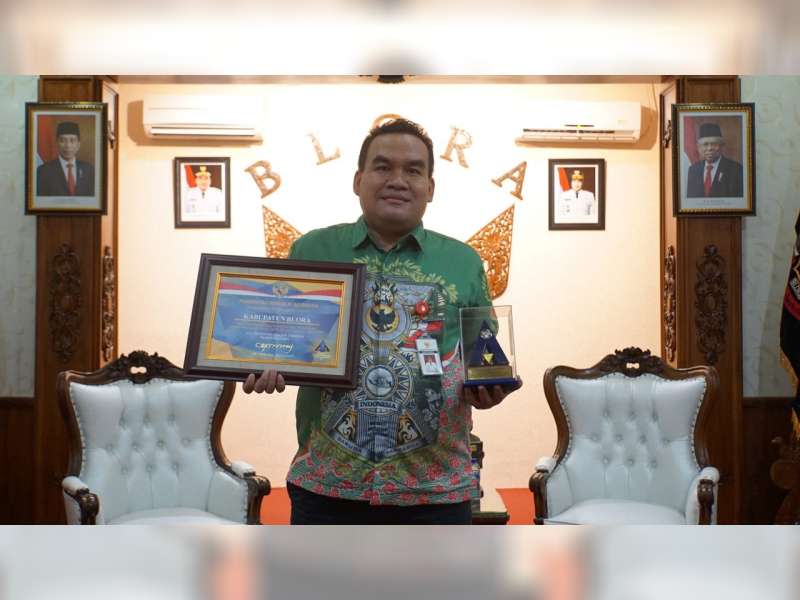 Pemkab Blora Terima Penghargaan dari Kementerian Keuangan RI
