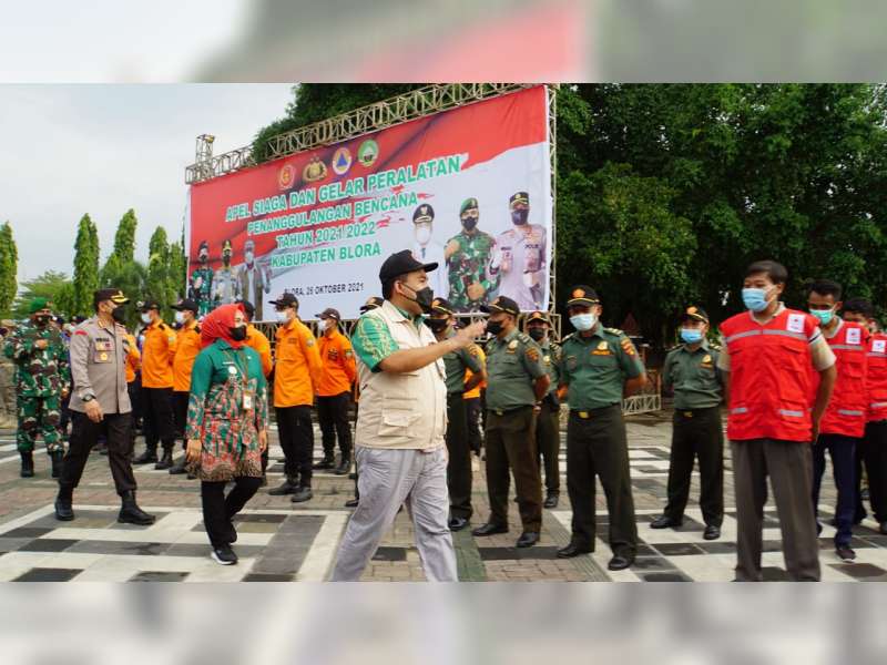Jelang Musim Hujan, Bupati Blora Minta Semua Elemen Siap Siaga Hadapi Bencana