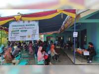 Percepat Terwujudnya Herd Immunity, Polres Blora Bersama Komascipol dan DKM Gelar Vaksinasi