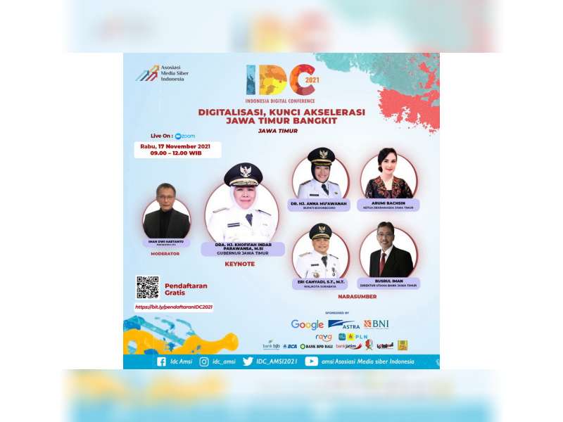 Indonesia Digital Conference AMSI 2021 Siap Digelar di 8 Wilayah