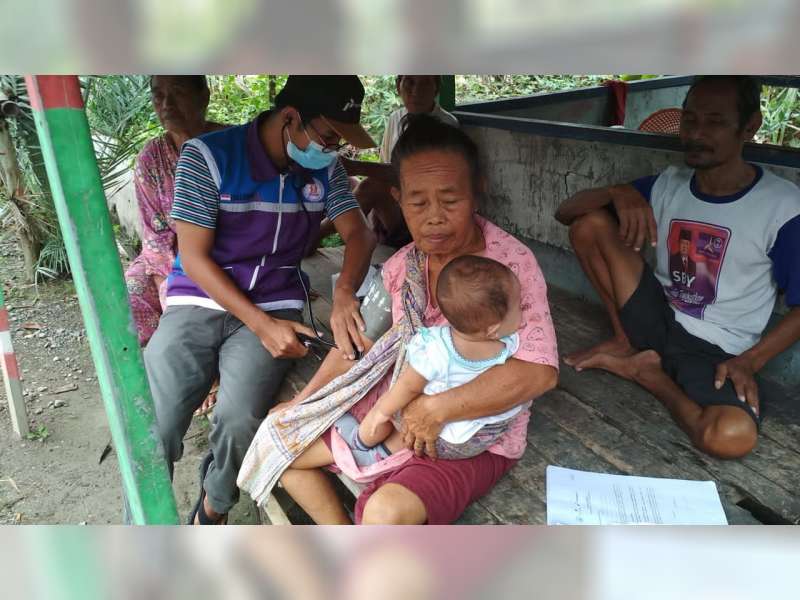 Aksi Tanggap Pertamina EP Sukowati Pastikan Kesehatan Warga Desa Ngampel Usai 'Gas Kick'