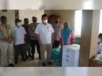 Bupati Bersama Forkopimda Blora Pantau Pelaksanaan Pilkades Serentak