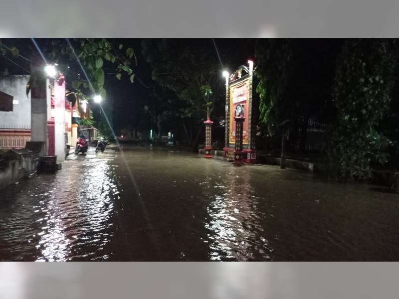 Hujan Deras, Sejumlah Kawasan di Bojonegoro Dilanda Banjir, Ratusan Rumah Warga Tergenang