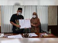 Tingkatkan Pelayanan, Bupati Blora Teken MoU dengan Kanwil Kemenkumham Jawa Tengah