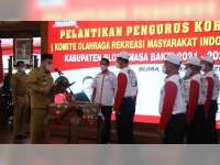 Bupati Ajak Pengurus KORMI yang Baru Dilantik Turut Kenalkan Potensi Blora