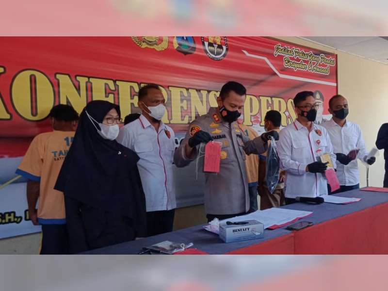 Polres Tuban Ungkap 2 Kasus Pencurian dengan 3 Tersangka