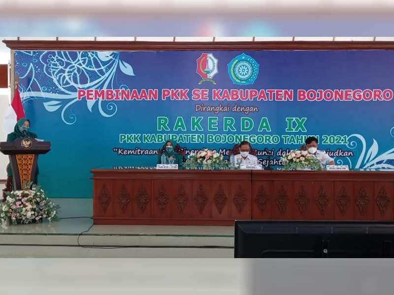 Tingkatkan Kapasitas Kader, PKK Bojonegoro Gelar Pembinaan dan Rakerda