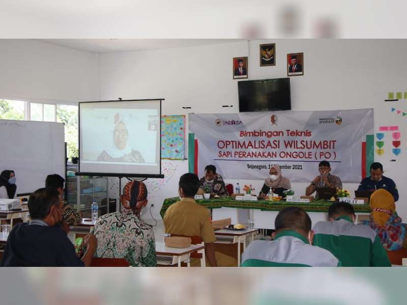 Bupati Bojonegoro Buka Bimtek Optimalisasi Wilayah Sumber Bibit Sapi Peranakan Onggol
