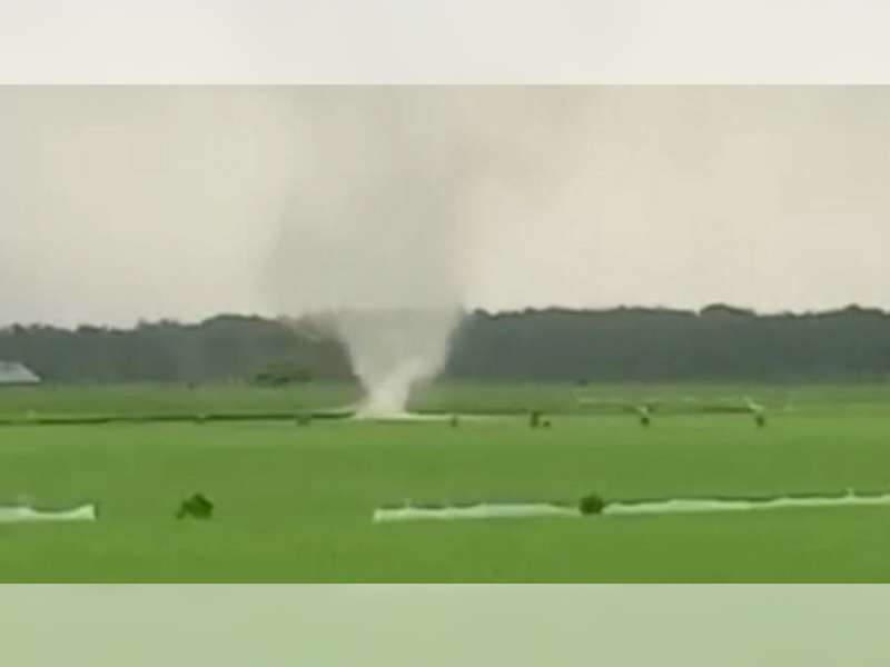 Terekam Kamera Video Warga, Angin Puting Beliung Terjang Desa Mojosari, Kepohbaru, Bojonegoro