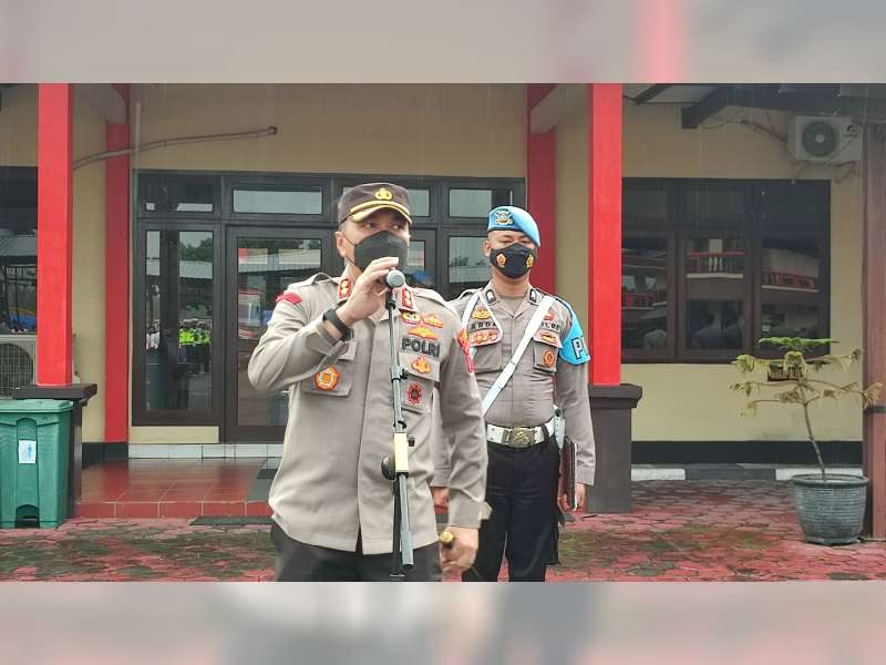 Jelang Natal dan Tahun Baru, Kapolres Blora Imbau Anggota Tingkatkan Kesiap Siagaan